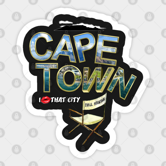 Discover Cape-Town T-shirt - Cape Town - Sticker | TeePublic